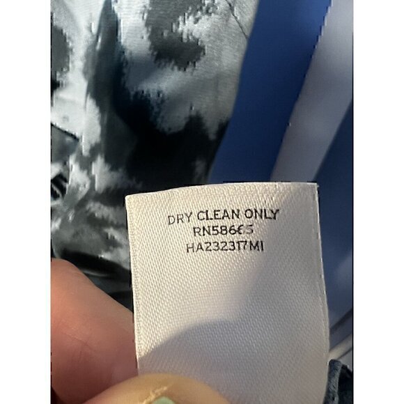 Halogen Silk Tank Top With Ruffle Detail XS, workwear, 100%silk, professional we - Picture 5 of 5